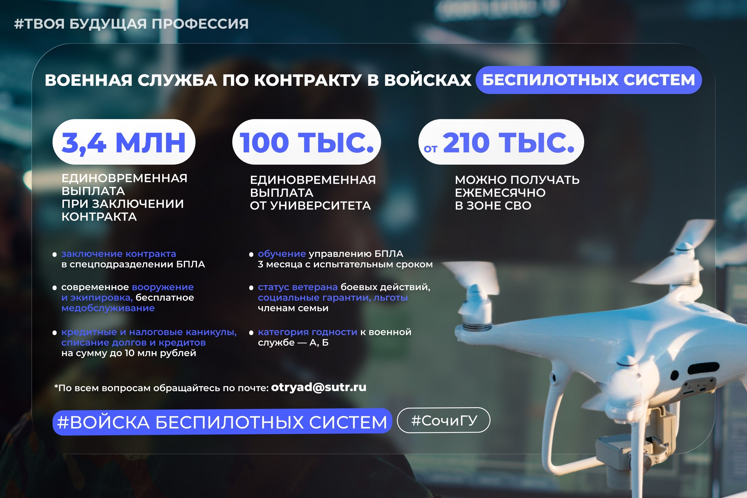 Твоя будущая профессия!